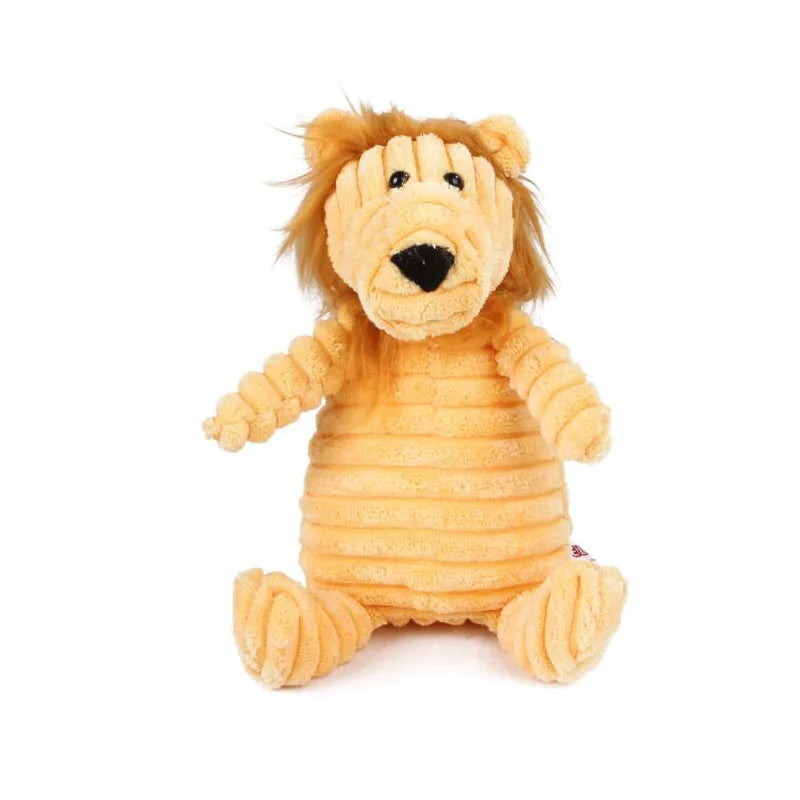 Plush Animal Shaped Dog Toy