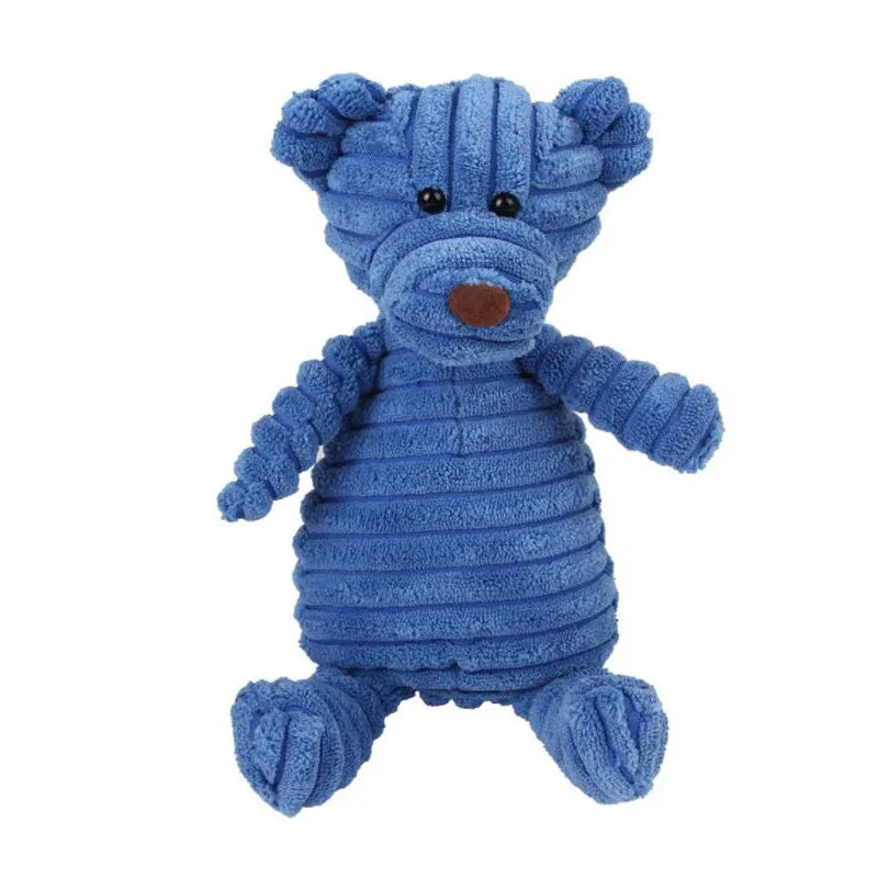 Plush Animal Shaped Dog Toy