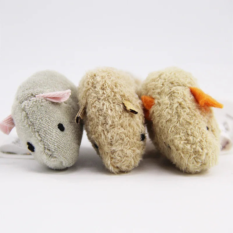 3Pcs SIMULATION MOUSE CAT TOY - BITE RESISTANCE
