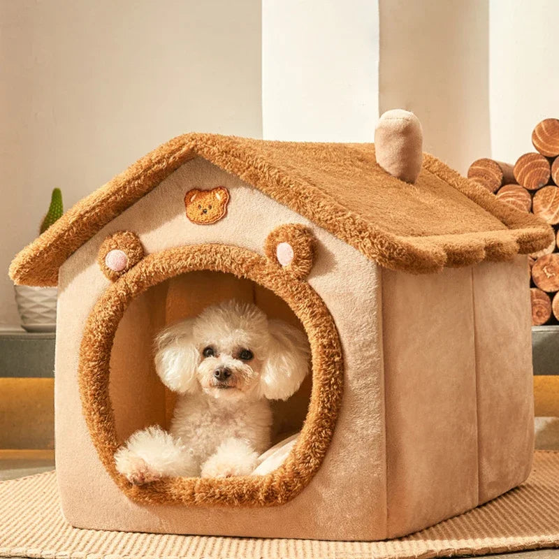 FOLDABLE CAT HOUSE - WASHABLE