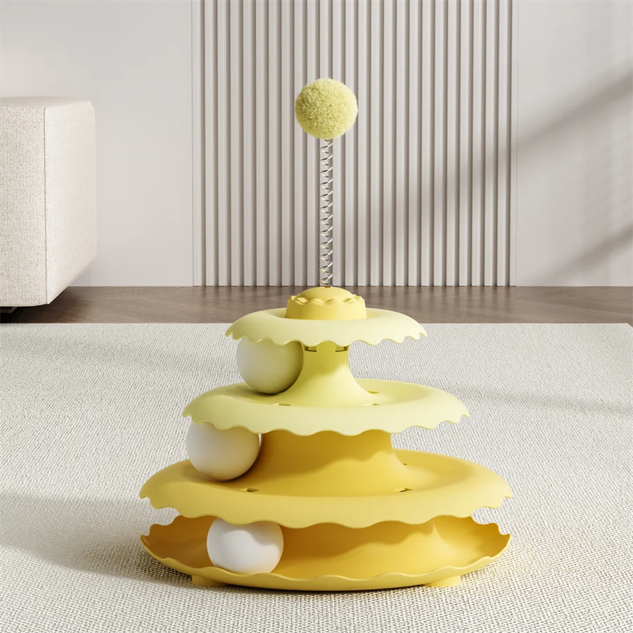 1pc CAT TURNTABLE SELF-ENTERTAINMENT