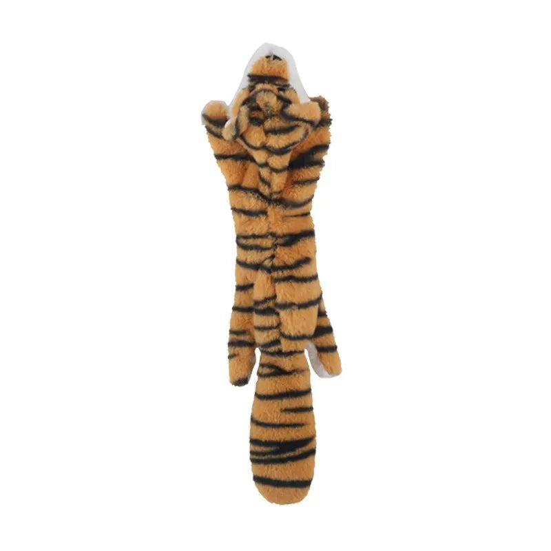 STUFFINGLESS Animal Shaped Dog Toy with Squeakers