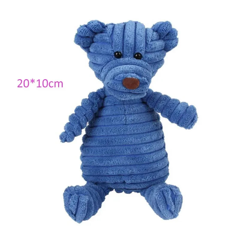 Plush Animal Shaped Dog Toy