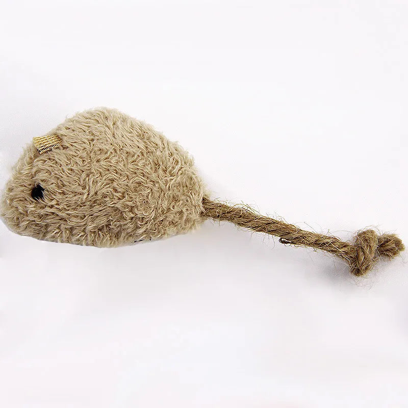 3Pcs SIMULATION MOUSE CAT TOY - BITE RESISTANCE