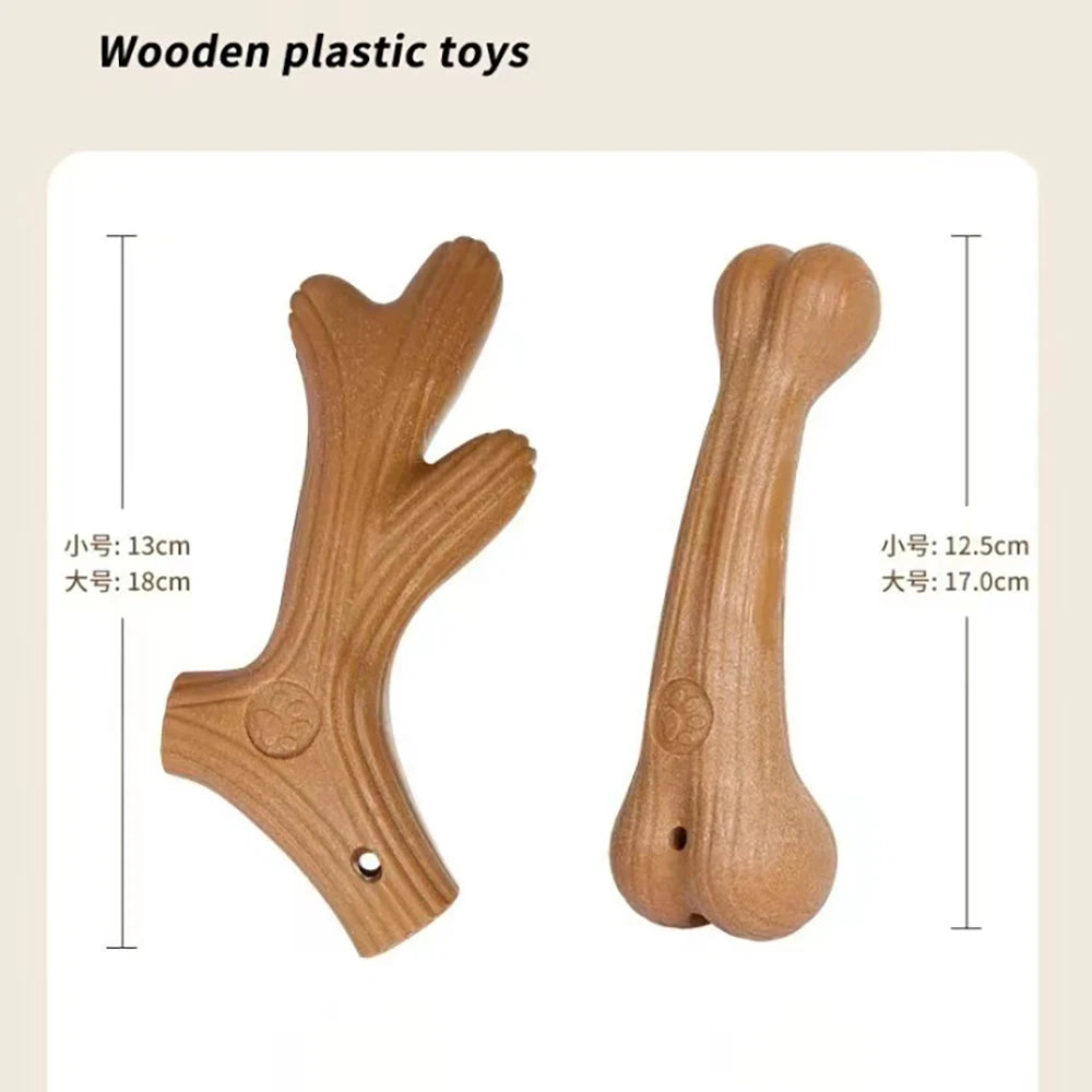 Bite Resistant Dog Chew Toys - Bone Shaped