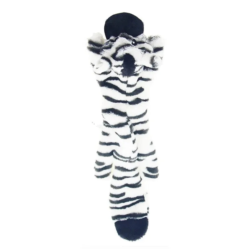 STUFFINGLESS Animal Shaped Dog Toy with Squeakers