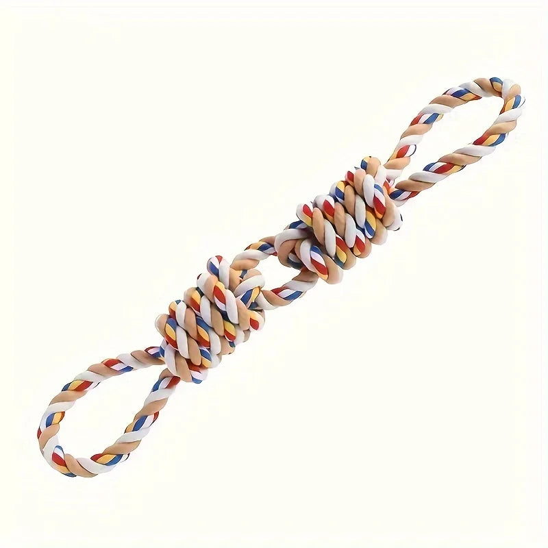 45cm DURABLE TEETH-CLEANING ROPE TOY FOR DOGS