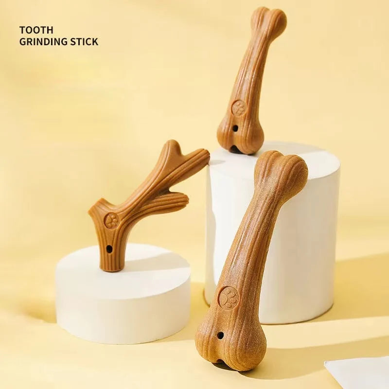Bite Resistant Dog Chew Toys - Bone Shaped