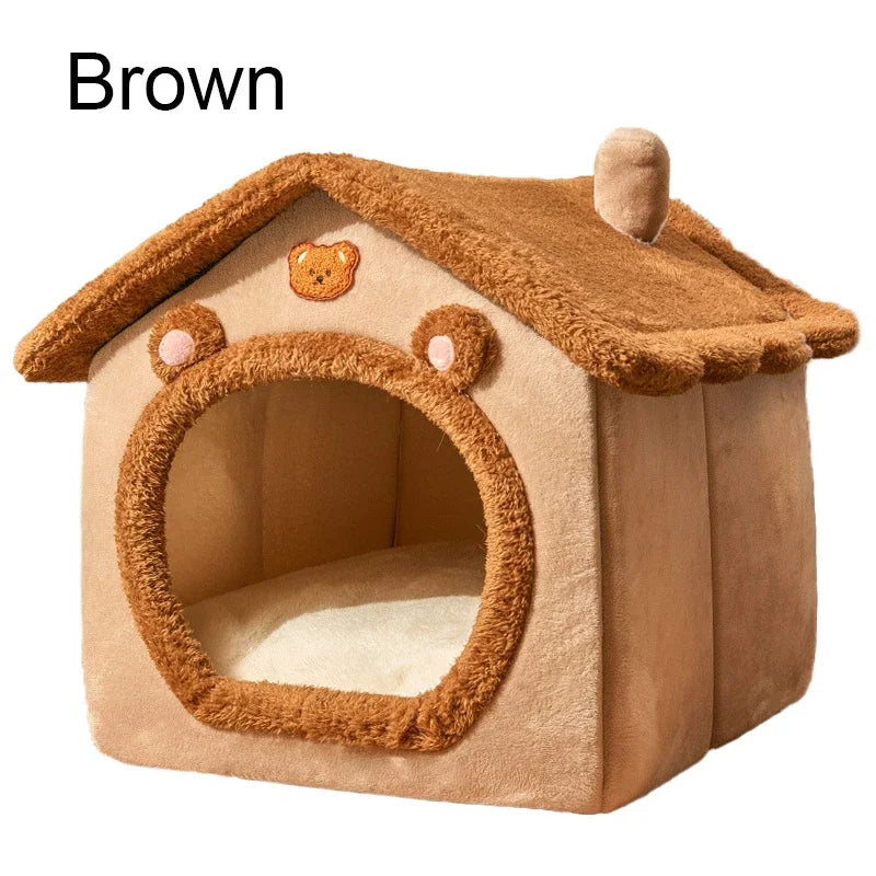 FOLDABLE CAT HOUSE - WASHABLE