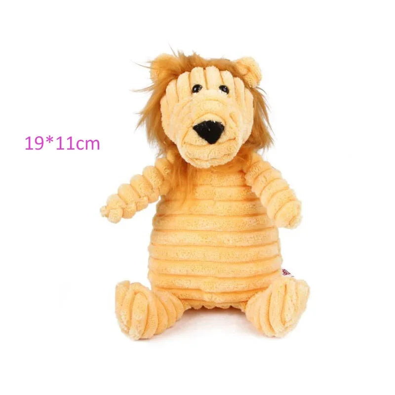 Plush Animal Shaped Dog Toy