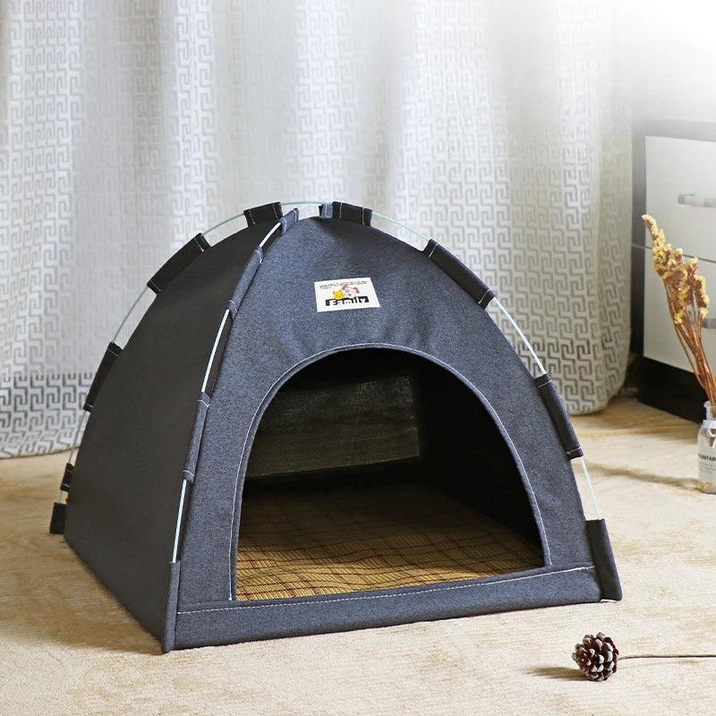 FOLDABLE CAT TENT - MATT INCLUDED !