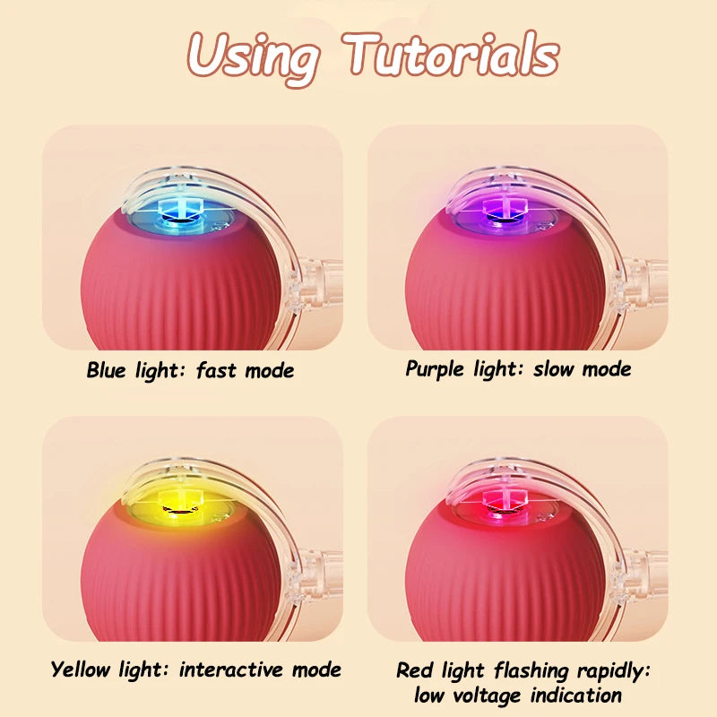 AUTOMATIC ROLLING BALL - RECHARGABLE !