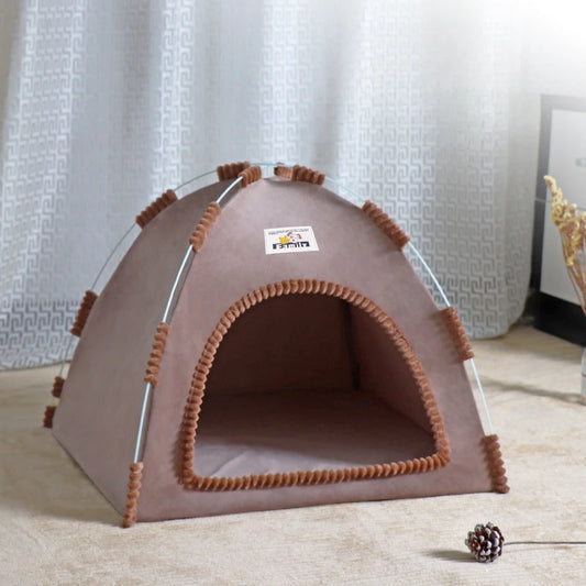 FOLDABLE CAT TENT - MATT INCLUDED !
