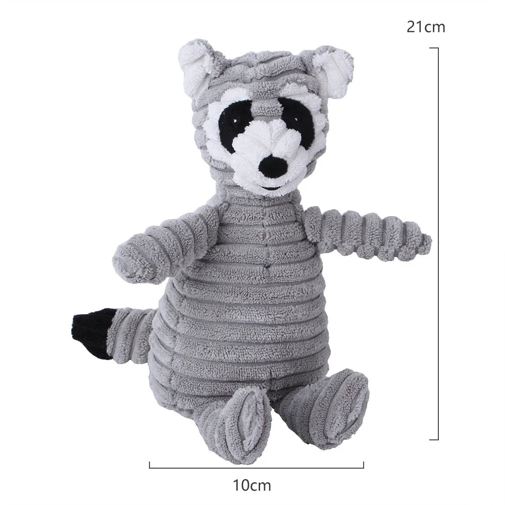 Plush Animal Shaped Dog Toy