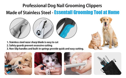 PROFESSIONAL PET NAIL CLIPPER WITH SAFTEY GAURD