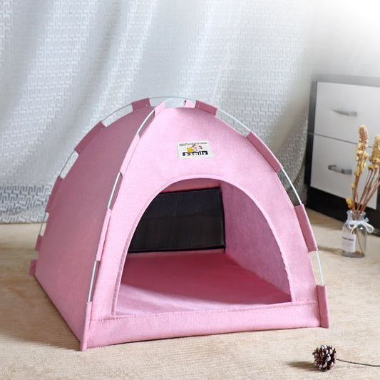 FOLDABLE CAT TENT - MATT INCLUDED !