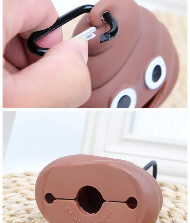 POOP EMOJI DOG BAG DISPENSER