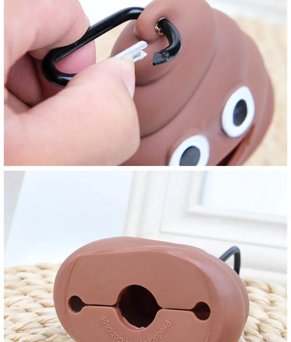 POOP EMOJI DOG BAG DISPENSER