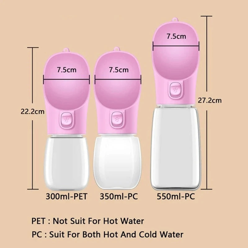 PORTABLE DOG WATER BOWL