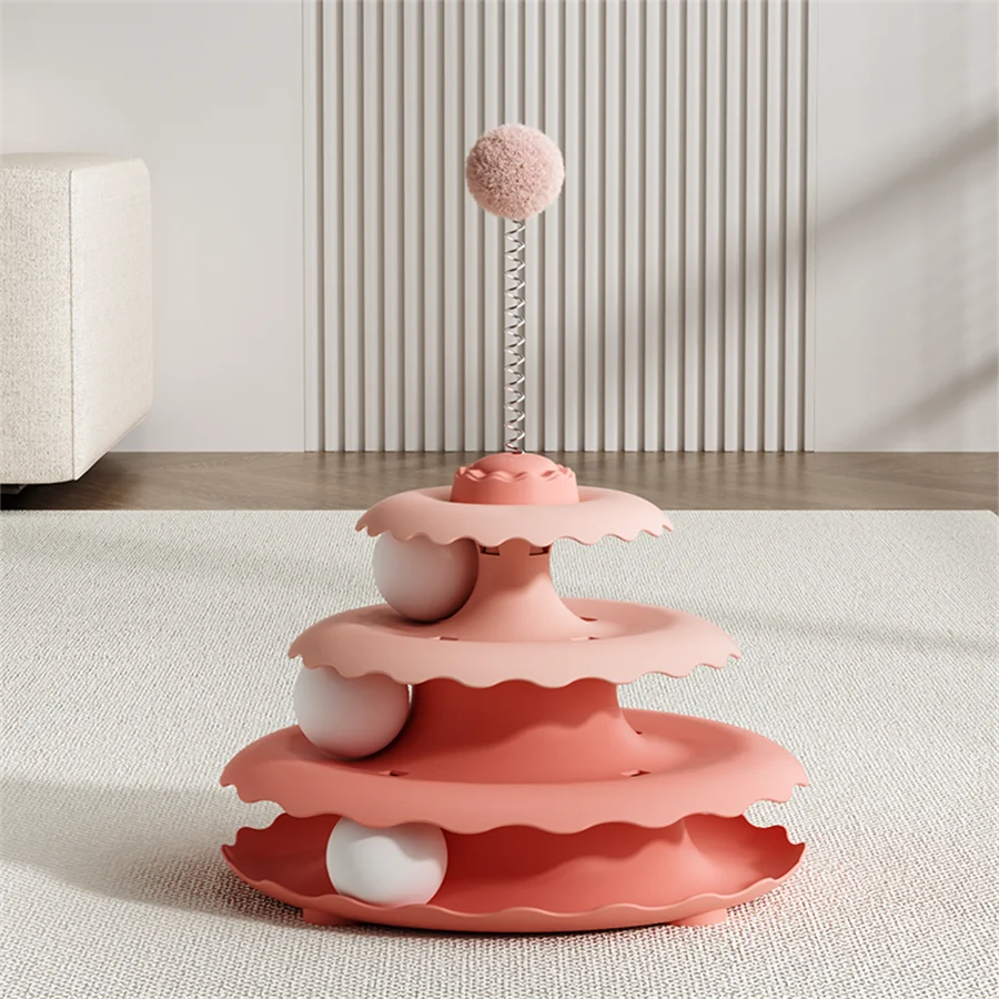 1pc CAT TURNTABLE SELF-ENTERTAINMENT