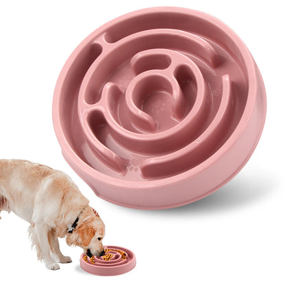 SLOW FEEDER BOWL FOR DOGS/CATS - NON SLIP