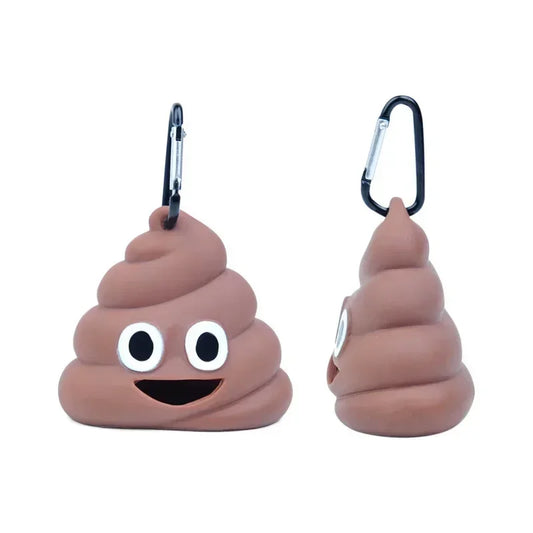 POOP EMOJI DOG BAG DISPENSER