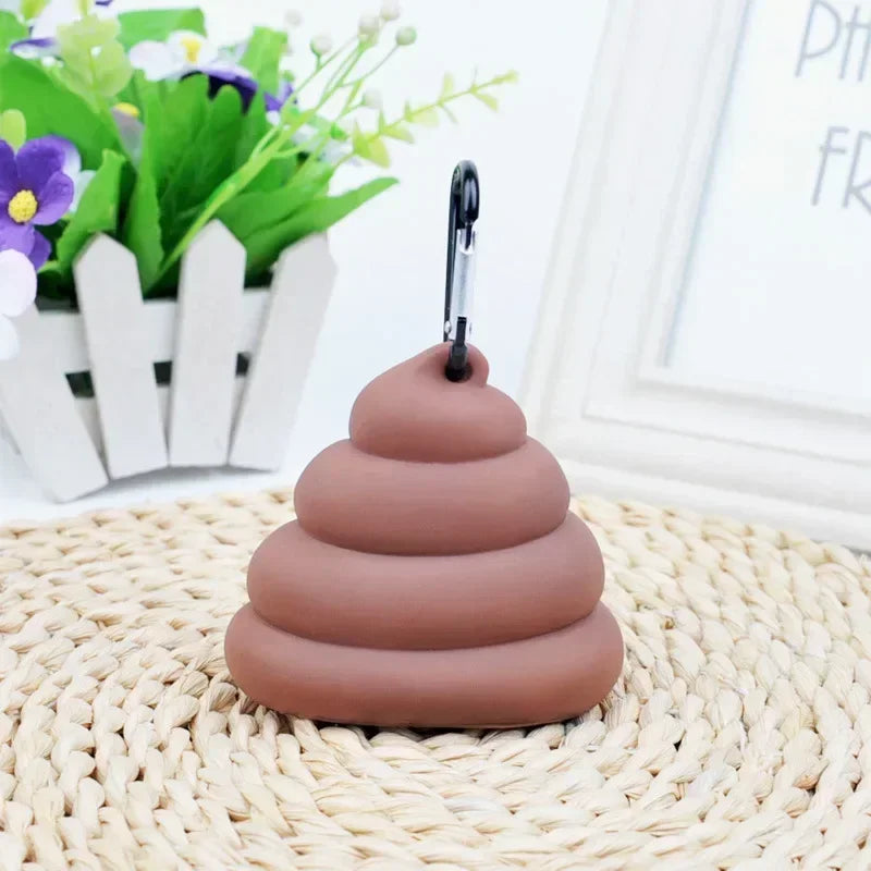POOP EMOJI DOG BAG DISPENSER