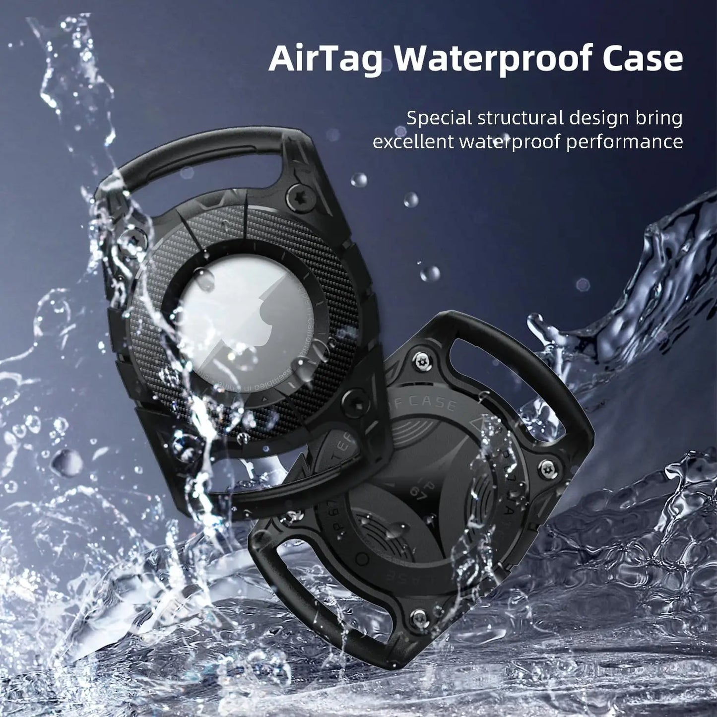 WATERPROOF AIRTAG HOLDER FOR DOG COLLAR