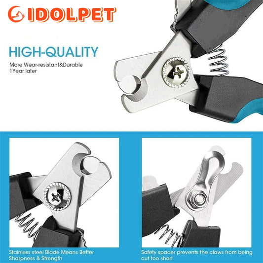 PROFESSIONAL PET NAIL CLIPPER WITH SAFTEY GAURD