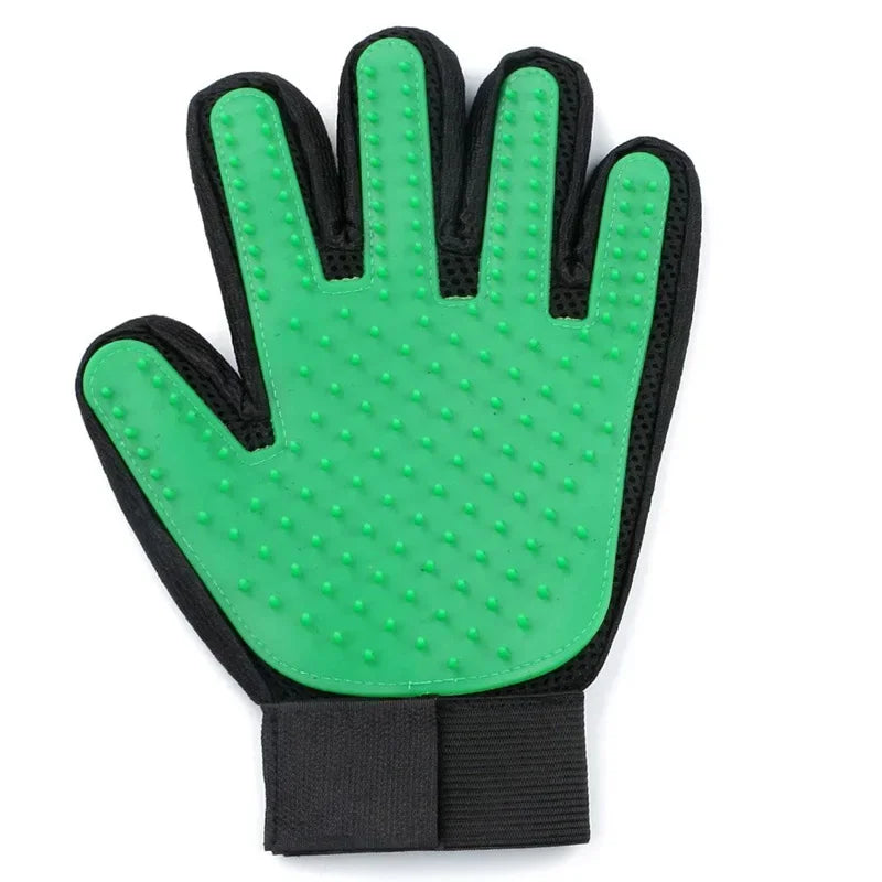 SILICONE PET GROOMING GLOVES