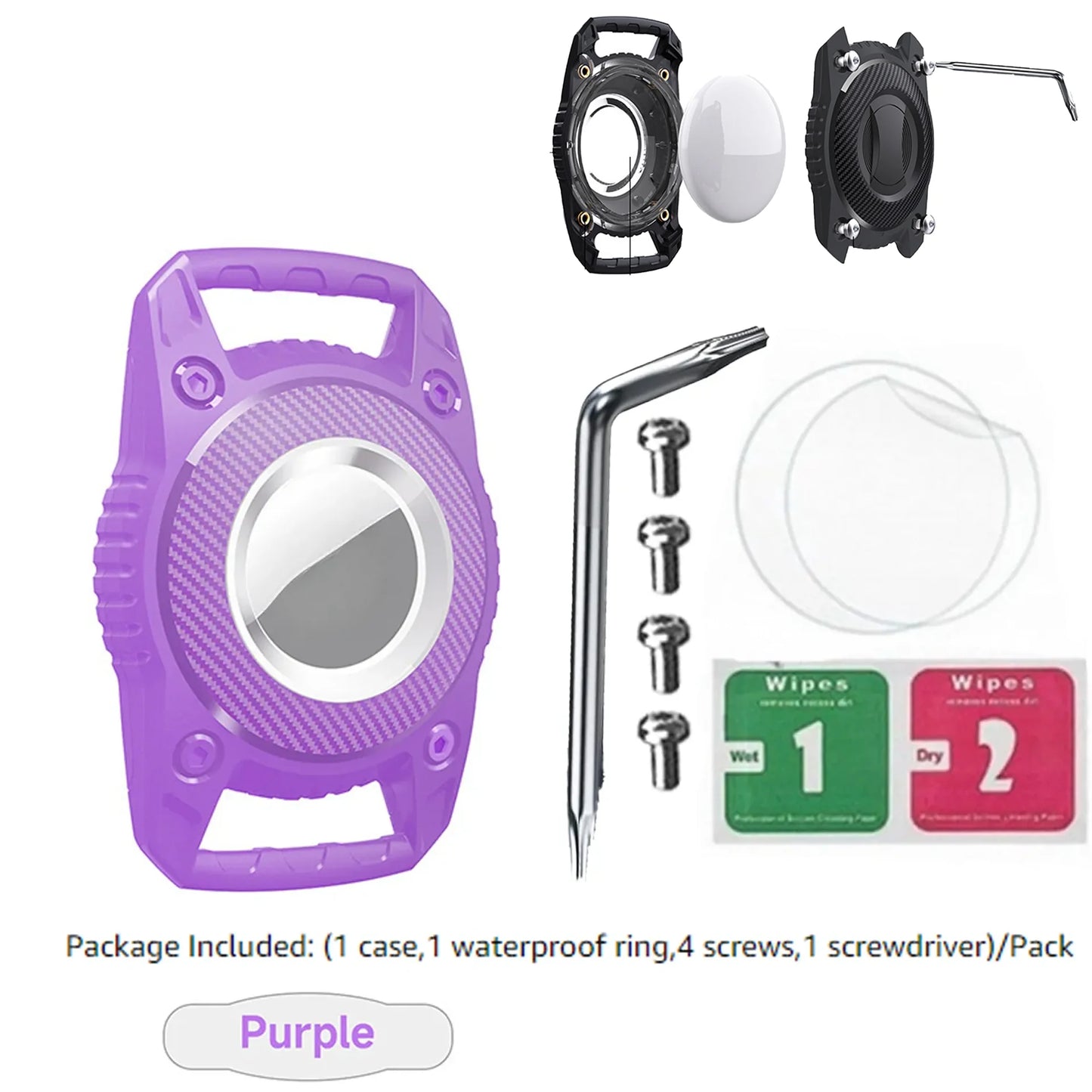 WATERPROOF AIRTAG HOLDER FOR DOG COLLAR