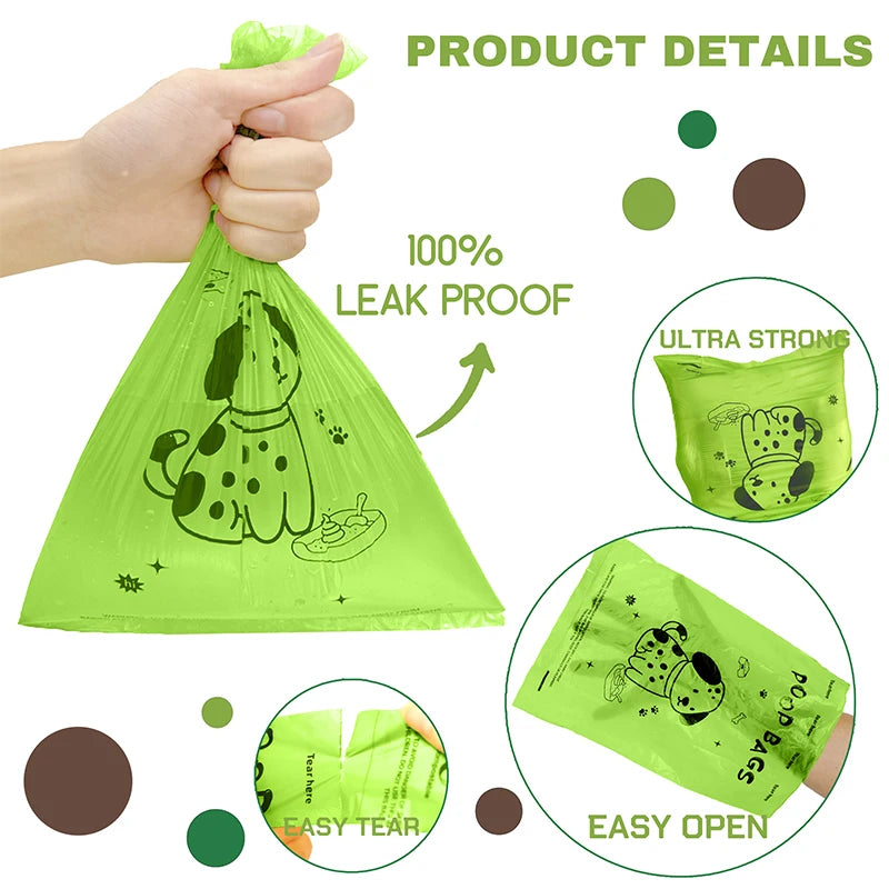 BIODEGRADABLE DOG POOP BAGS - LAVENDER SCENTED!