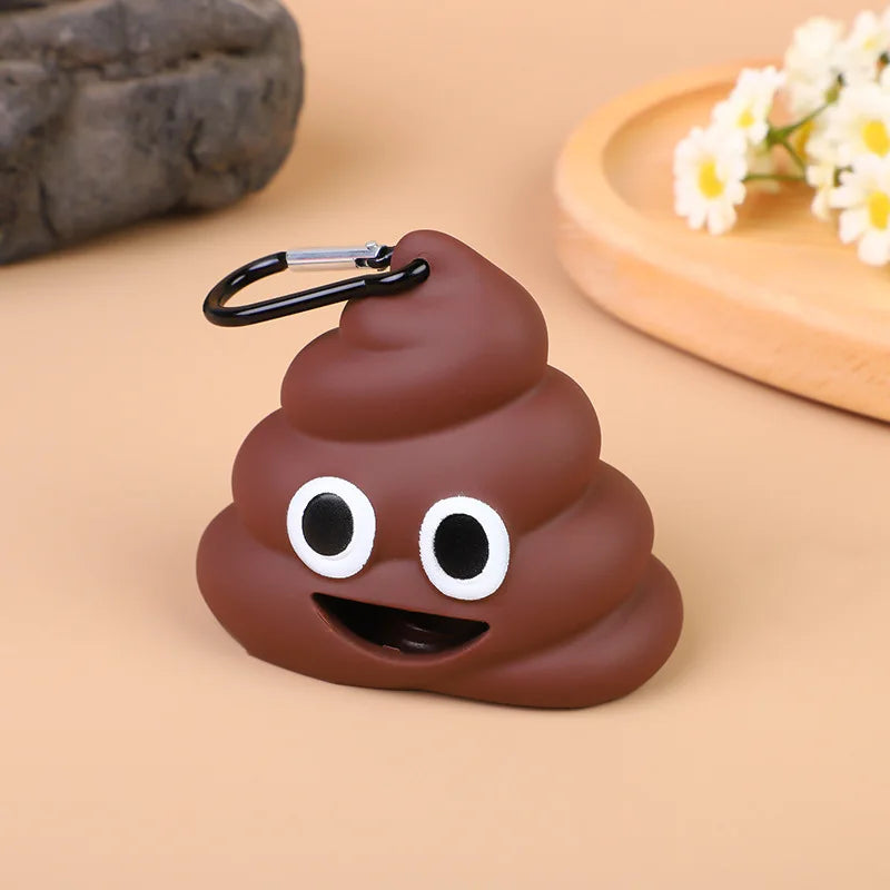 POOP EMOJI DOG BAG DISPENSER