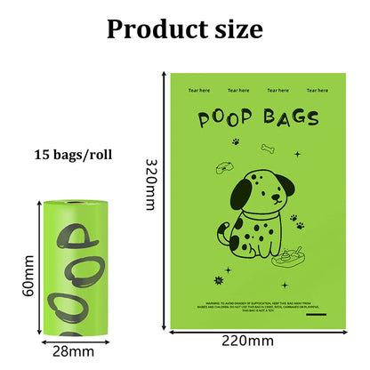 BIODEGRADABLE DOG POOP BAGS - LAVENDER SCENTED!