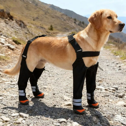 EASY TO WEAR SUSPENDER BOOTS - WATERPROOF