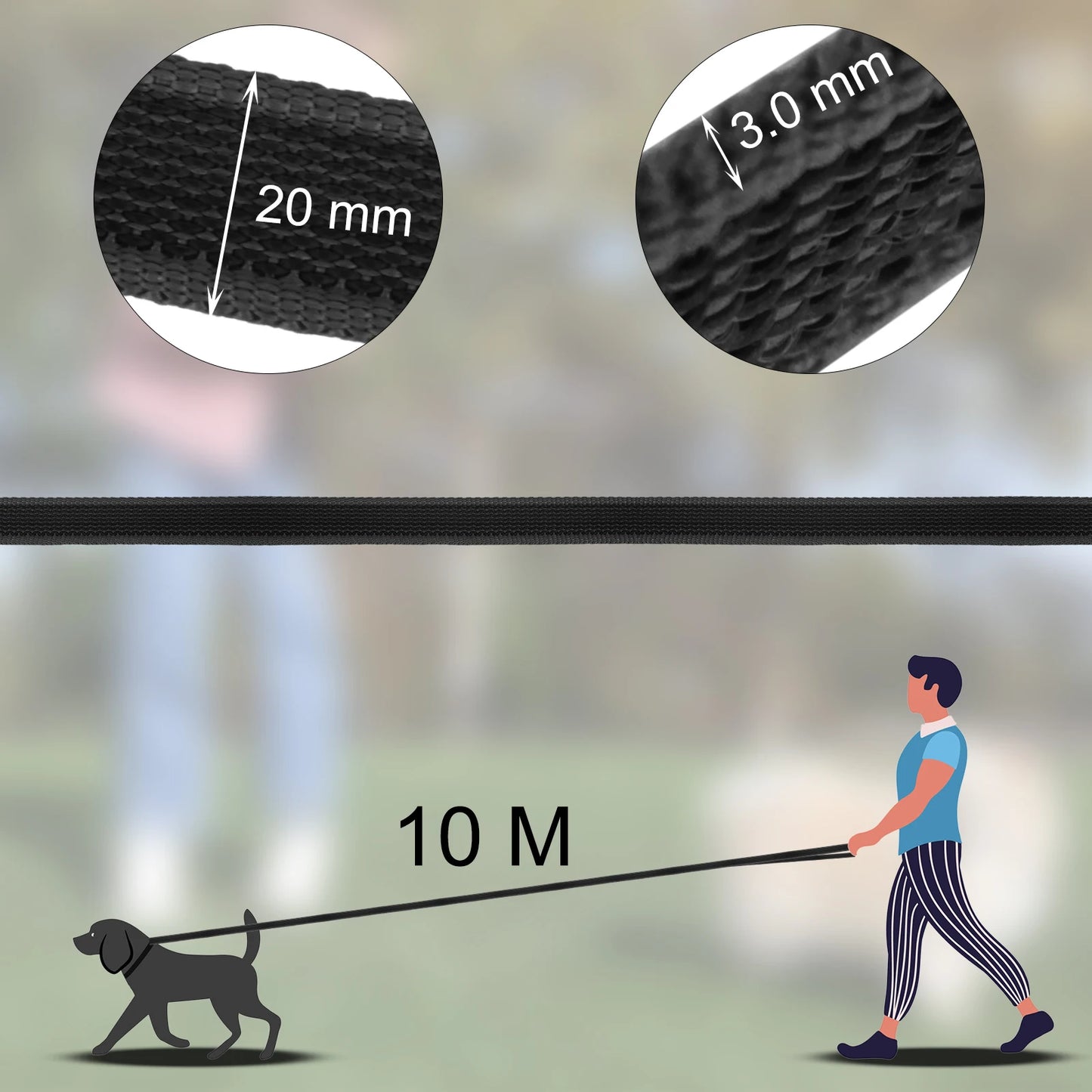ULTRA DURABLE DOG LEASH